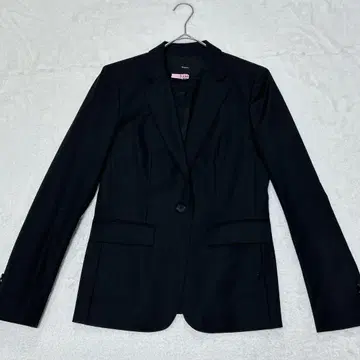 ICB 아이씨비 테일러드 자켓 블랙 스트라이프 사이즈 L