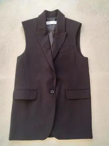 (새상품) ZARA 블랙 베스트 XS