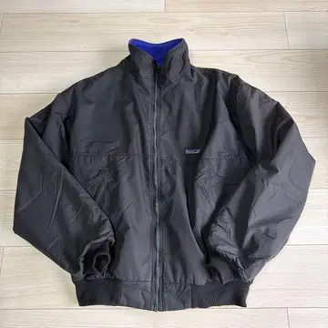 80s 파타고니아 극상 블랙 블루 patagonia 쉘드 신틸라