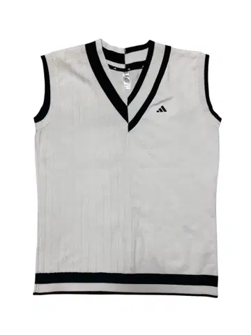 새상품급 adidas 여성용 골프 베스트 화이트 2025 모델