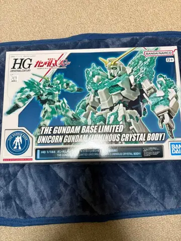 HG 유니콘 건담 빛나는 크리스탈 바디