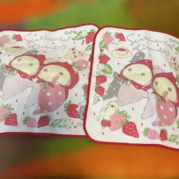 센티멘탈 서커스 샤포 손수건 타월 산엑스