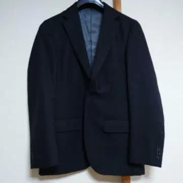 EDIFICE 울 x 실크 x 모헤어 혼방 테일러드 자켓 블랙