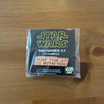 STAR WARS STAR WARS DAY 핀 배지 미사용 미개봉