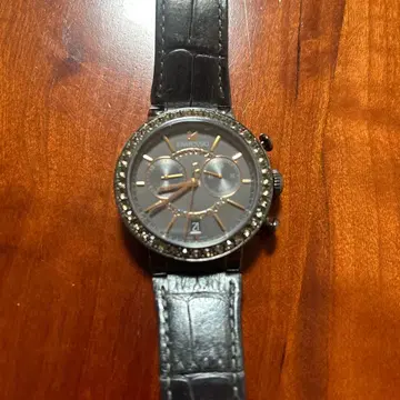 SWAROVSKI 스와로브스키 손목시계 쿼츠 데이트 크로노그래프