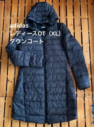 adidas 여성용 OT XL 다운 코트 블랙