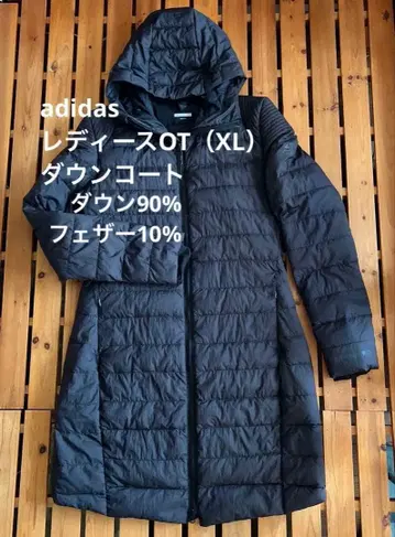 adidas 여성용 OT XL 다운 코트 블랙