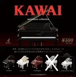 KAWAI 미니어처 피아노 컬렉션 4종 세트