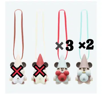 디즈니 캡슐 토이 리루린린 5개 세트