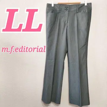 m.f.editorial 엠에프에디토 리얼 그레이 슬랙스 팬츠