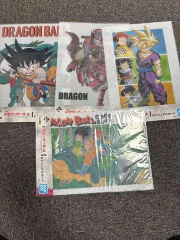 드래곤볼 제일복권 비주얼 보드 승패의 갈림길 초결전!! 4장 세트