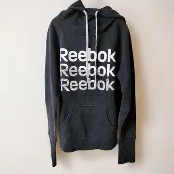 리복 블랙 후드티 XS/S 스포츠에도 캐주얼에도