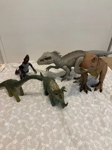 공룡 피규어 5체 세트