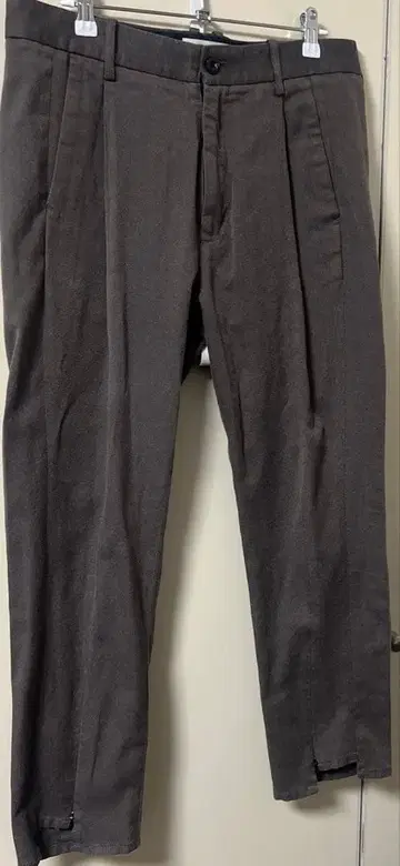 jieda 20ss 스위칭 턱 슬랙스