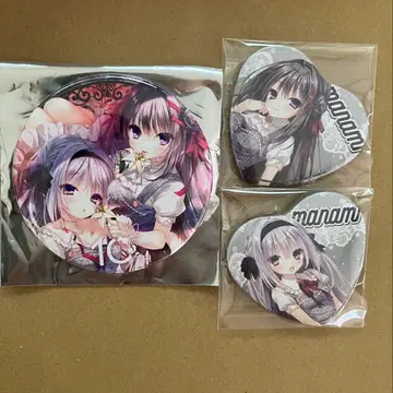 버그 시스템 진애의 백합은 붉게 물든다 루비님 캔뱃지