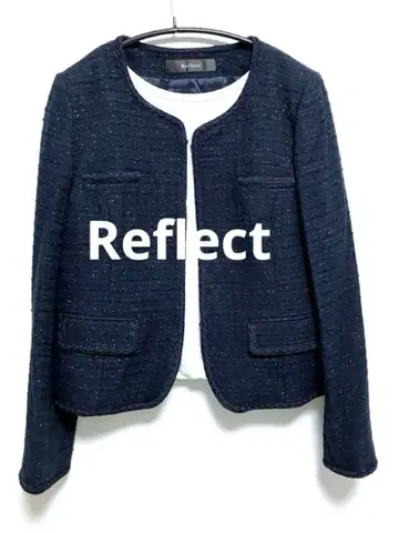 [ 새상품급 ] Reflect 리플렉트 노카라 자켓