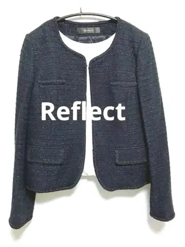 [ 새상품급 ] Reflect 리플렉트 노카라 자켓