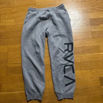 RVCA 빅 로고 스웨트 팬츠 L 그레이 BIG RVCA PANT