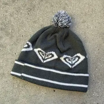 니트 모자 unknown 구제 의류 비니 모자 꽁지