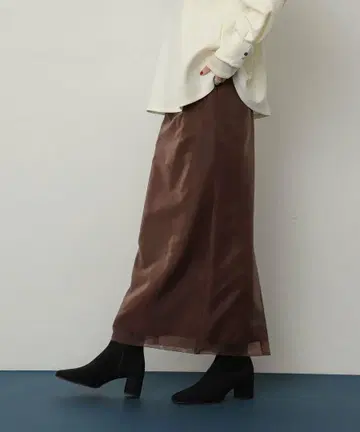 [ 새상품 미사용 ] 오간자 레이어드 스커트