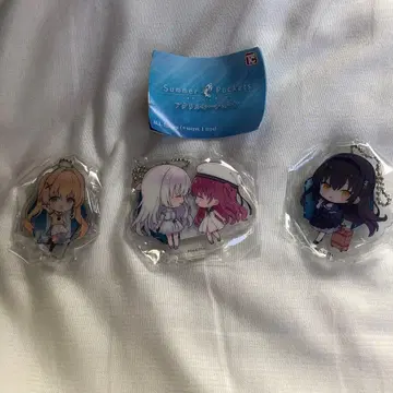 시크릿 포함! Summer Pockets 아크릴 키체인 세트