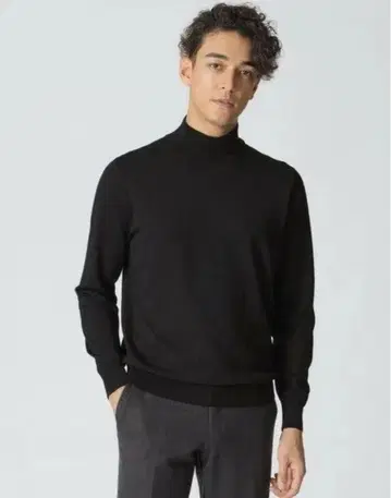 폴 스튜어트 네이비 니트 스웨터 M