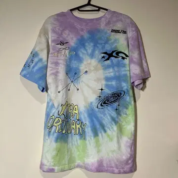 XG Tie-Dye Crew Neck Tee 타이다이 티셔츠 L 사이즈