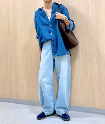 미사용 UNIQLO 배기 커브진