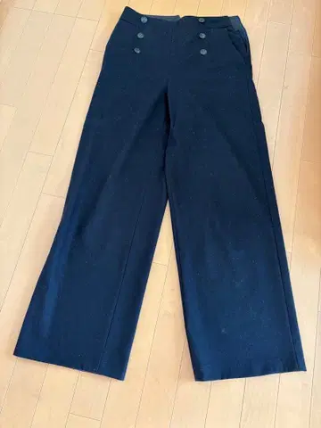 네이비 와이드 팬츠 버튼 포함 TOMMOROW LAND MACPHEE