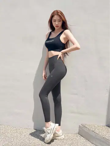 새상품[XEXYMIX] V-UP 3D PLUS 레깅스/M