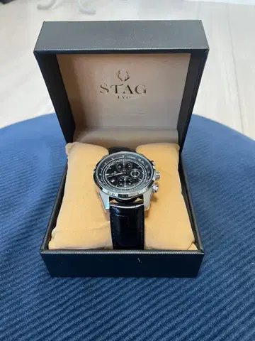 스태그 STAG TYO 손목시계 크로노그래프 블랙 STG019