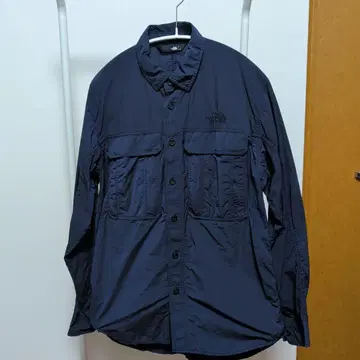 THE NORTH FACE 네이비 롱 슬리브 셔츠 S