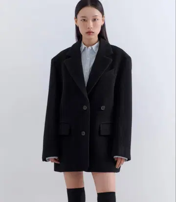 무신사 스탠다드 여성 울 자켓 한국