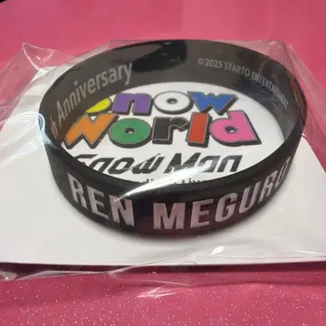 REN MEGURU 러버 밴드 2025 Snow World