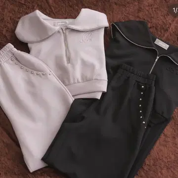 pium 세일러 맨투맨 세트