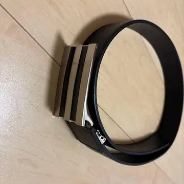 adidas 블랙 벨트 메탈 버클