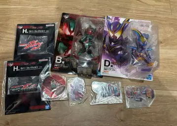 8개 세트 제일복권 가면라이더 제츠 가브 피규어