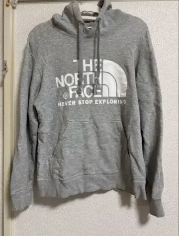 THE NORTH FACE 그레이 후드티