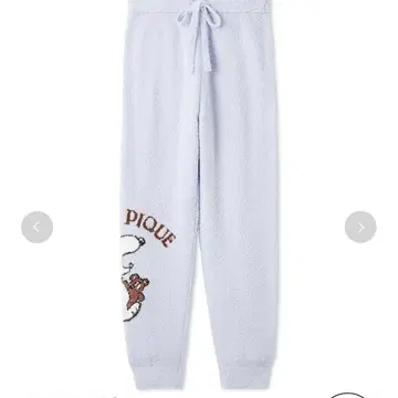 gelato pique 스누피 롱 팬츠 블루