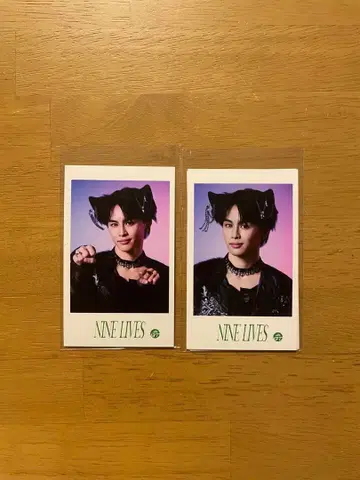 초특급 타쿠야 NINE LIVES 미니 사진 2장