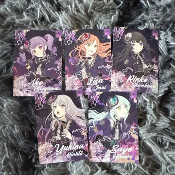 뱅드림! Roselia 캐릭터 카드 세트