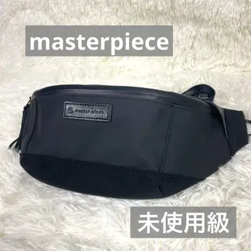 [ 미사용급 ] 마스터피스 힙색 바디백 02485 블랙 가방