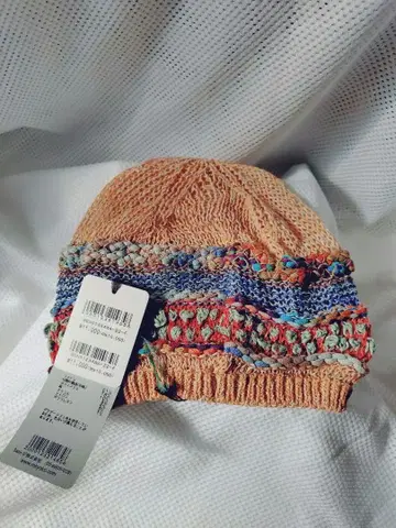컬러풀 뜨개질 버킷 햇