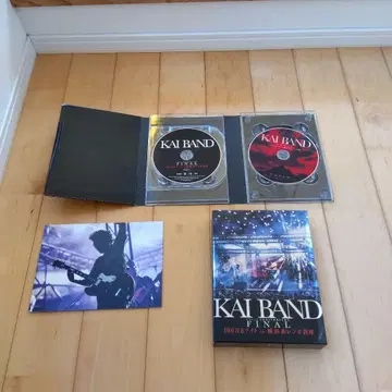 카이 밴드 요코하마 빨간 벽돌 창고 DVD CD 증정 엽서 1장