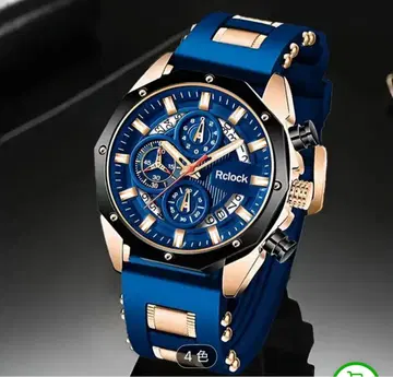 남성용 럭셔리 비즈니스 캐주얼 손목시계 달력 표시 포함