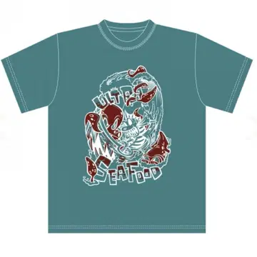 용궁성 T셔츠 LIVE ULTRA SEAFOOD 울트라 시푸드
