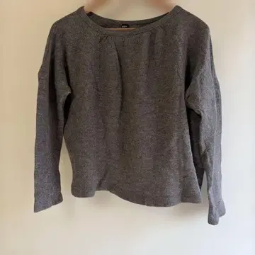 45R 모카 그레이 긴팔 니트