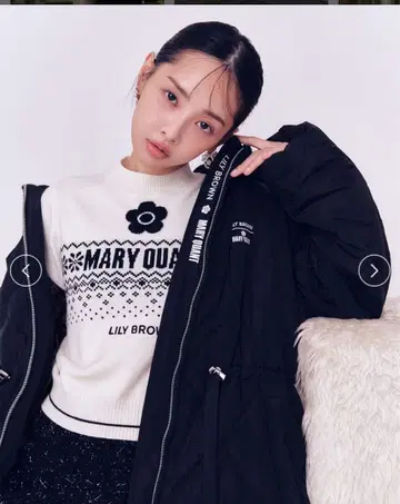 릴리 브라운 마리크와 다운 택 포함 새상품