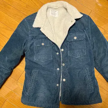 BAYFLOW 코듀로이 보아 재킷