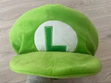 루이지 모자 그린 컬러 플리스 소재